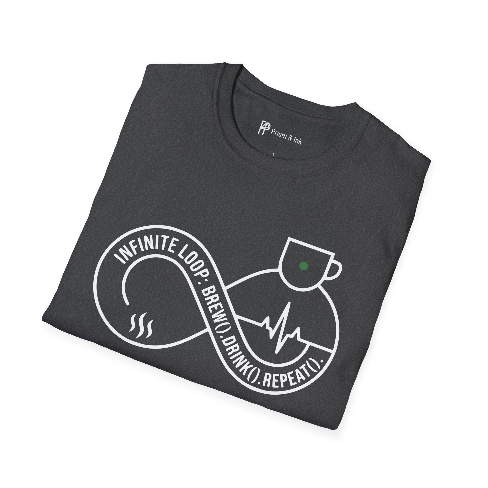 Coffee Initiated Infinite Loop Programmer T-Shirt