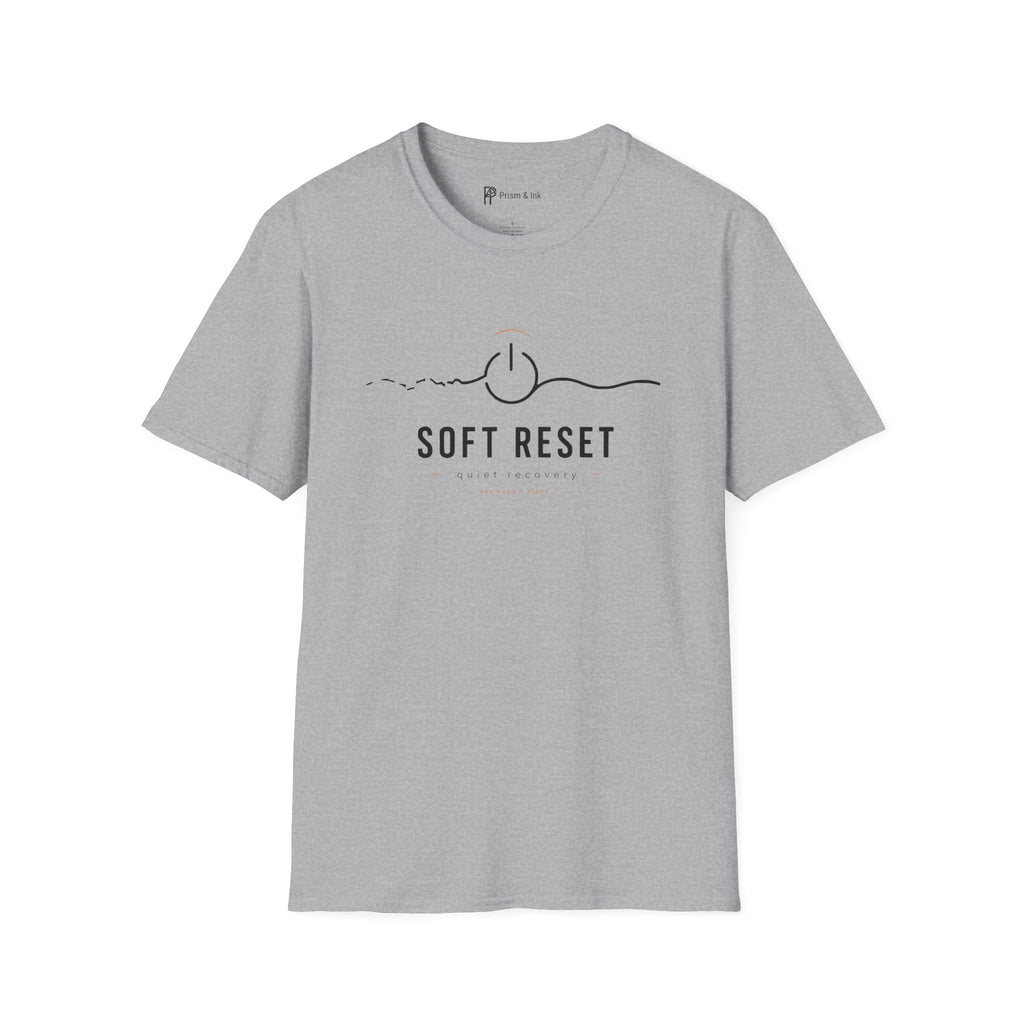 Soft Reset Quiet Recovery Minimalist T-Shirt