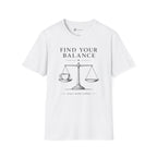 Find Your Balance Start With Coffee T-Shirt