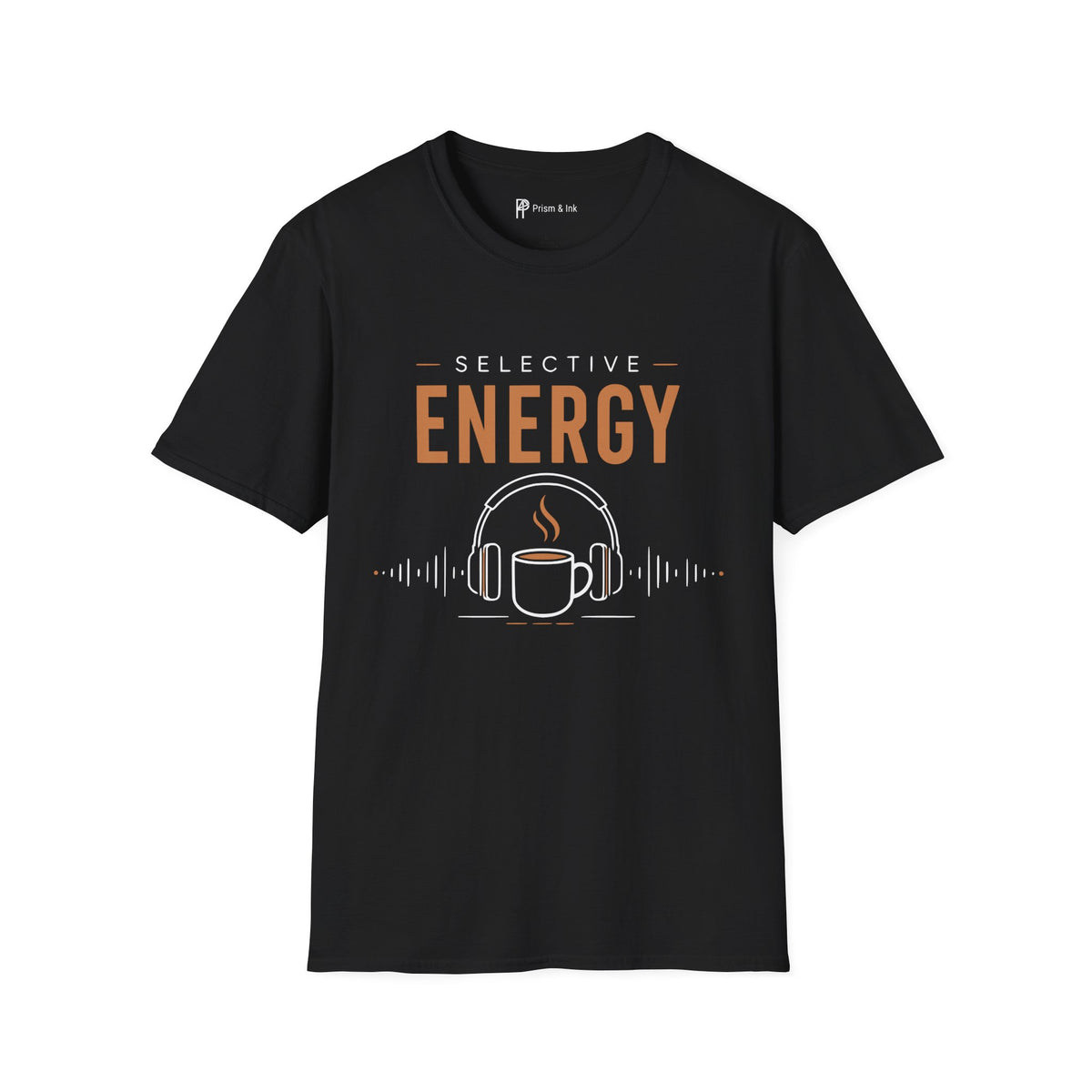Selective Energy Coffee Headphones T-Shirt
