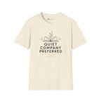 Quiet Company Preferred Book Lover Minimalist T-Shirt