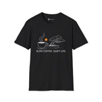 Slow Coffee Quiet Life Bonsai T-Shirt
