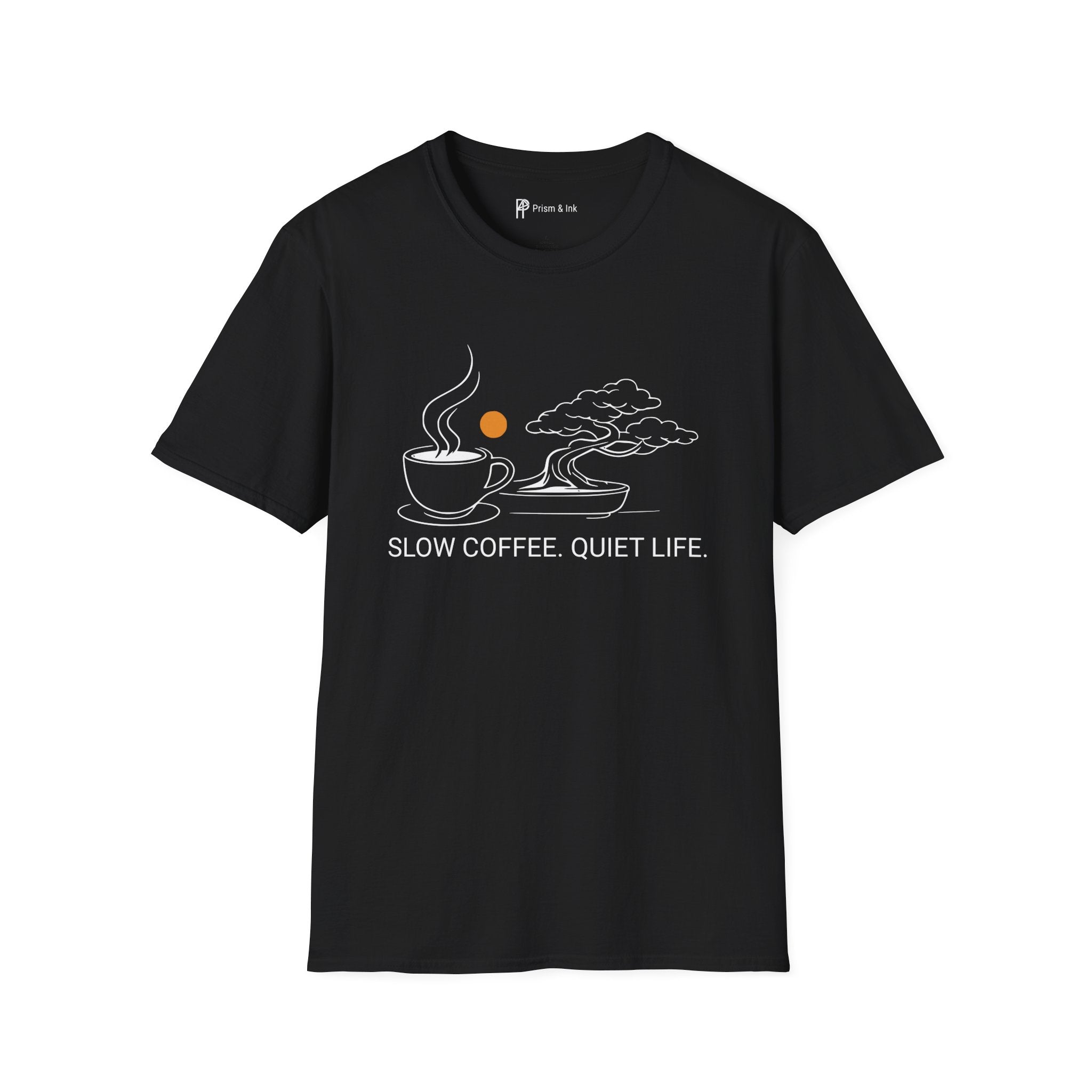 Slow Coffee Quiet Life Bonsai T-Shirt