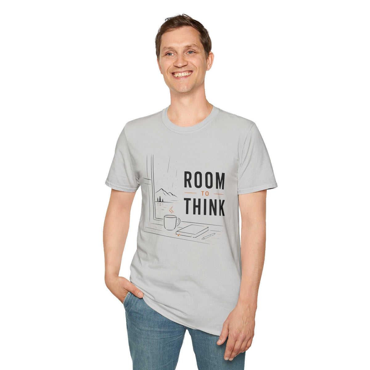 Room To Think Minimal Coffee T-Shirt