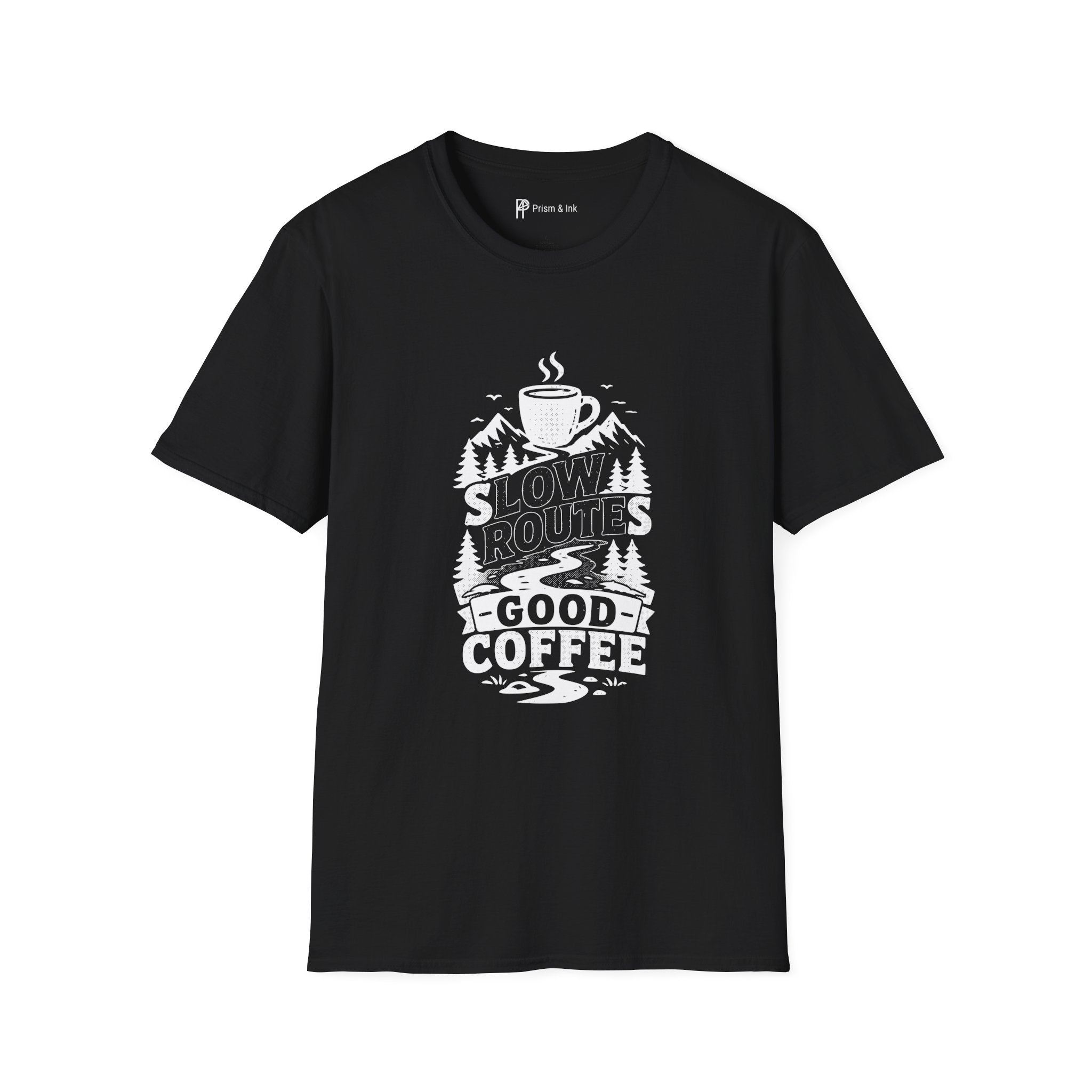 Slow Routes Good Coffee T-Shirt