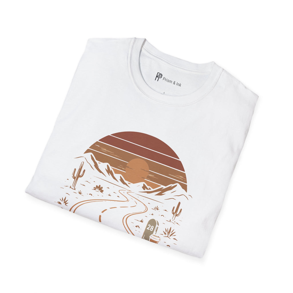 Not In A Hurry Desert Road Trip Coffee T-Shirt