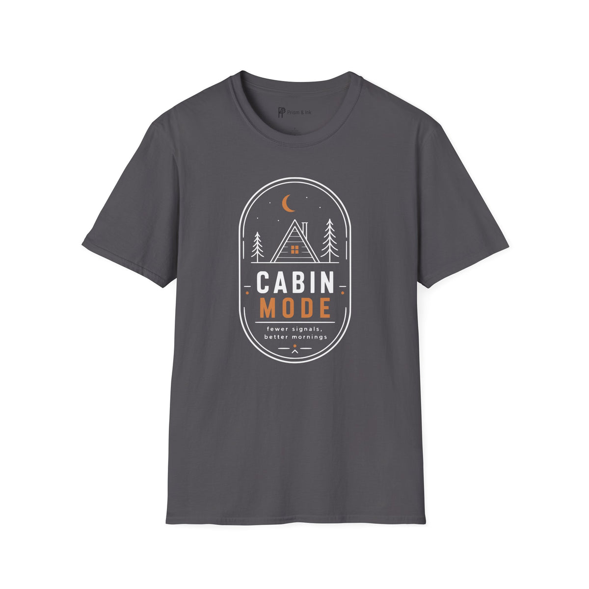 Cabin Mode Minimalist Slow Living Outdoor T-Shirt