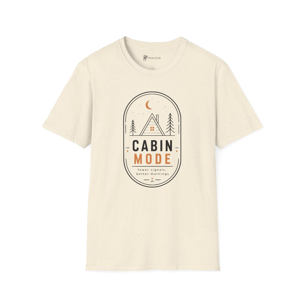 Cabin Mode Minimalist Slow Living Outdoor T-Shirt