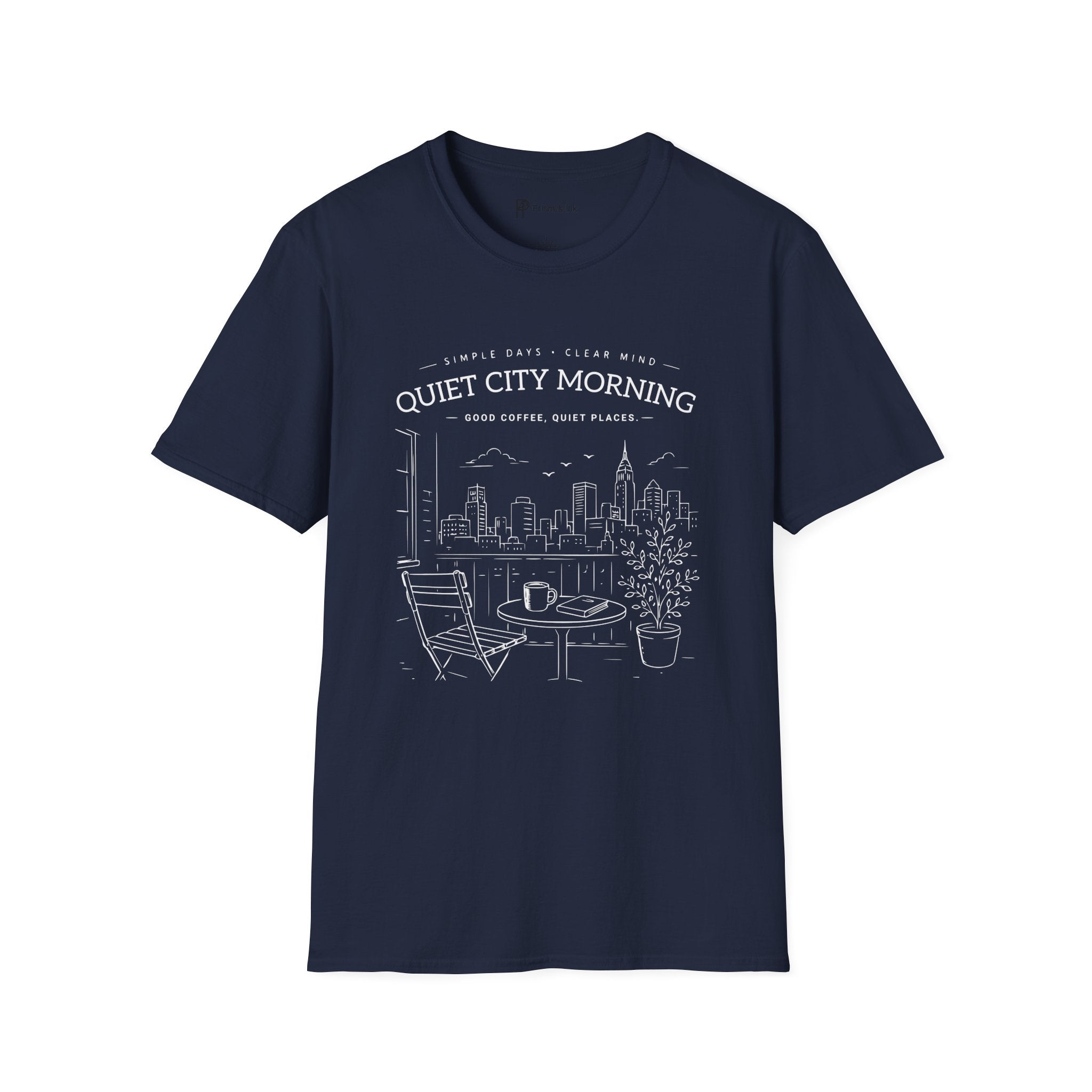 Quiet City Morning Coffee T-Shirt