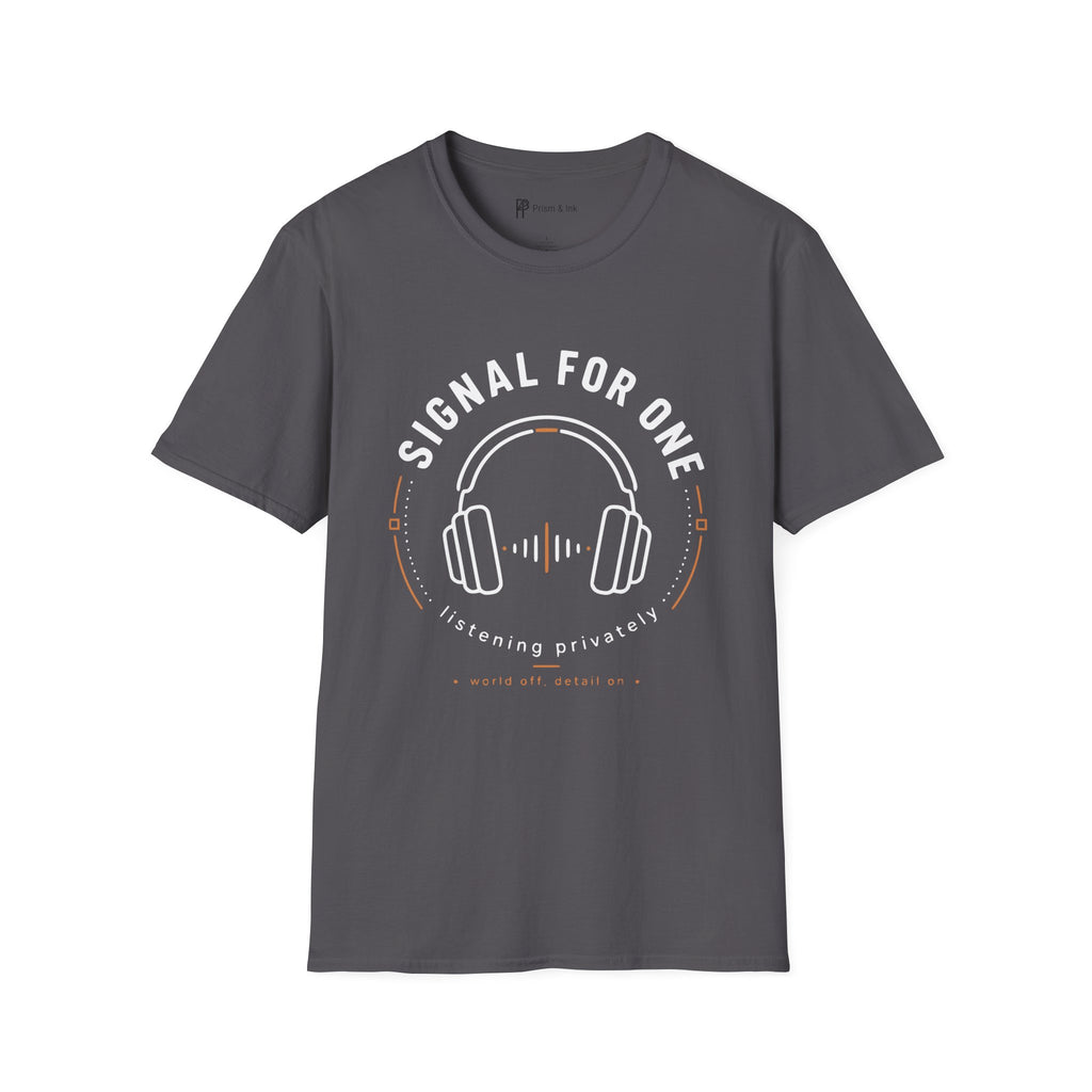 Signal For One Introvert Headphones T-Shirt