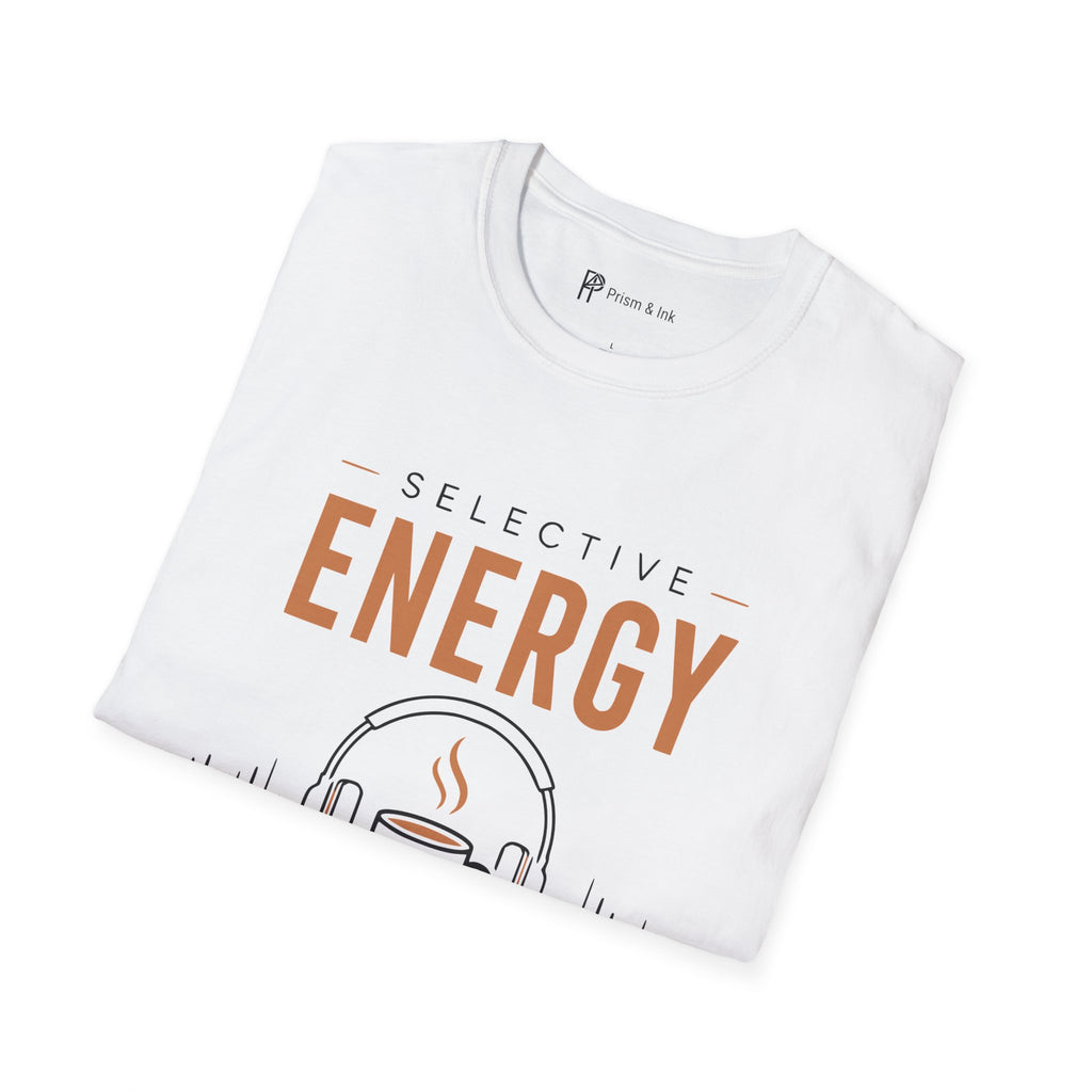 Selective Energy Coffee Headphones T-Shirt