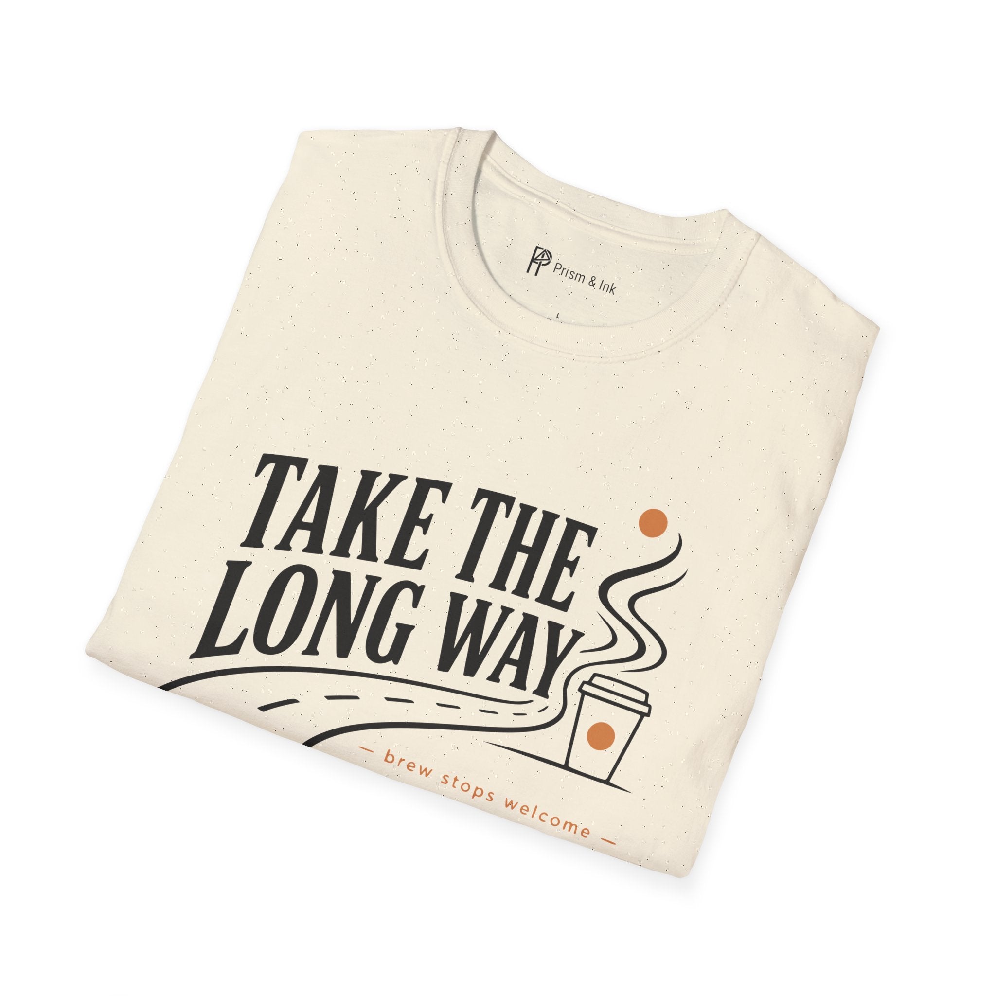 Take The Long Way Coffee Road Trip T-Shirt