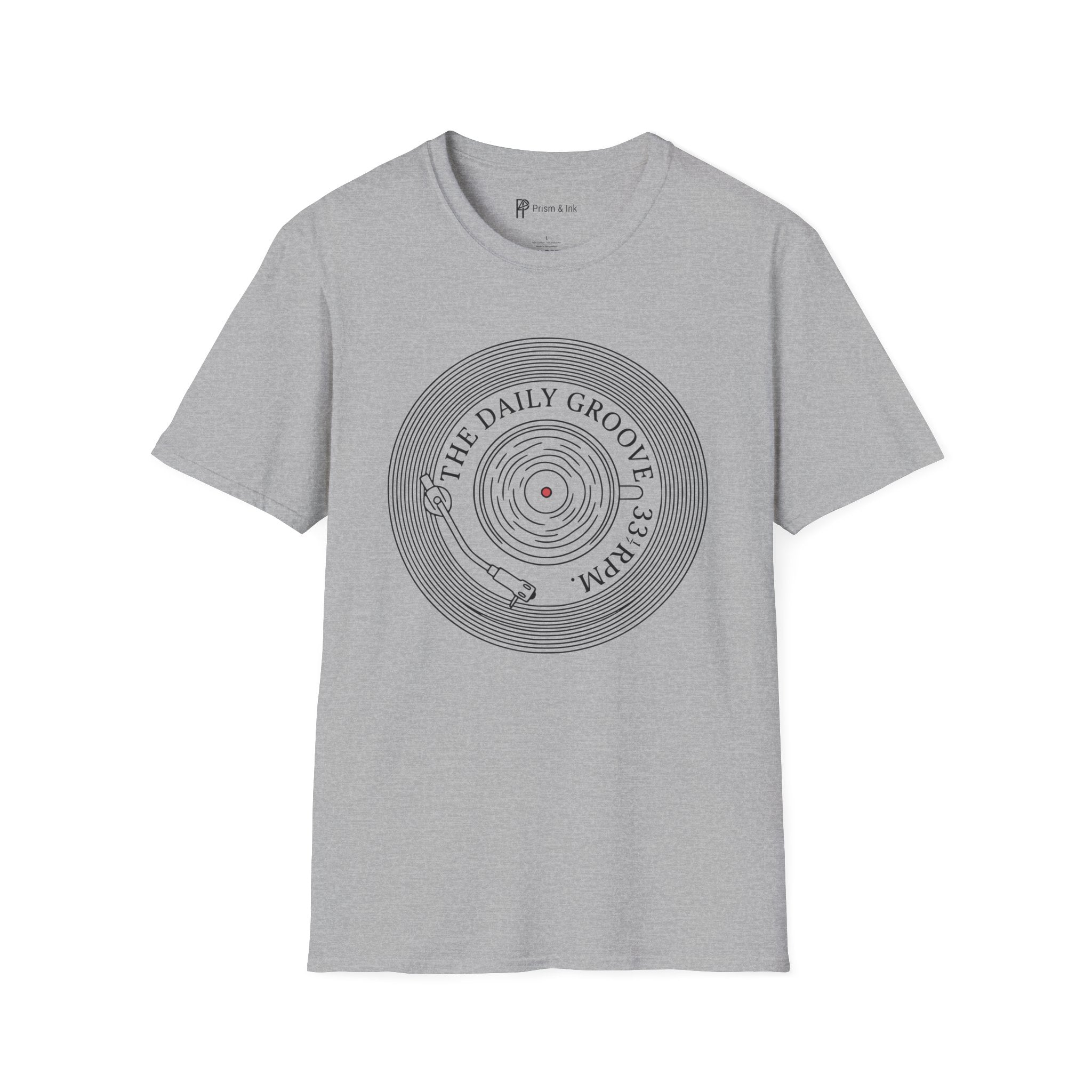 The Daily Groove Vinyl Record Coffee T-Shirt