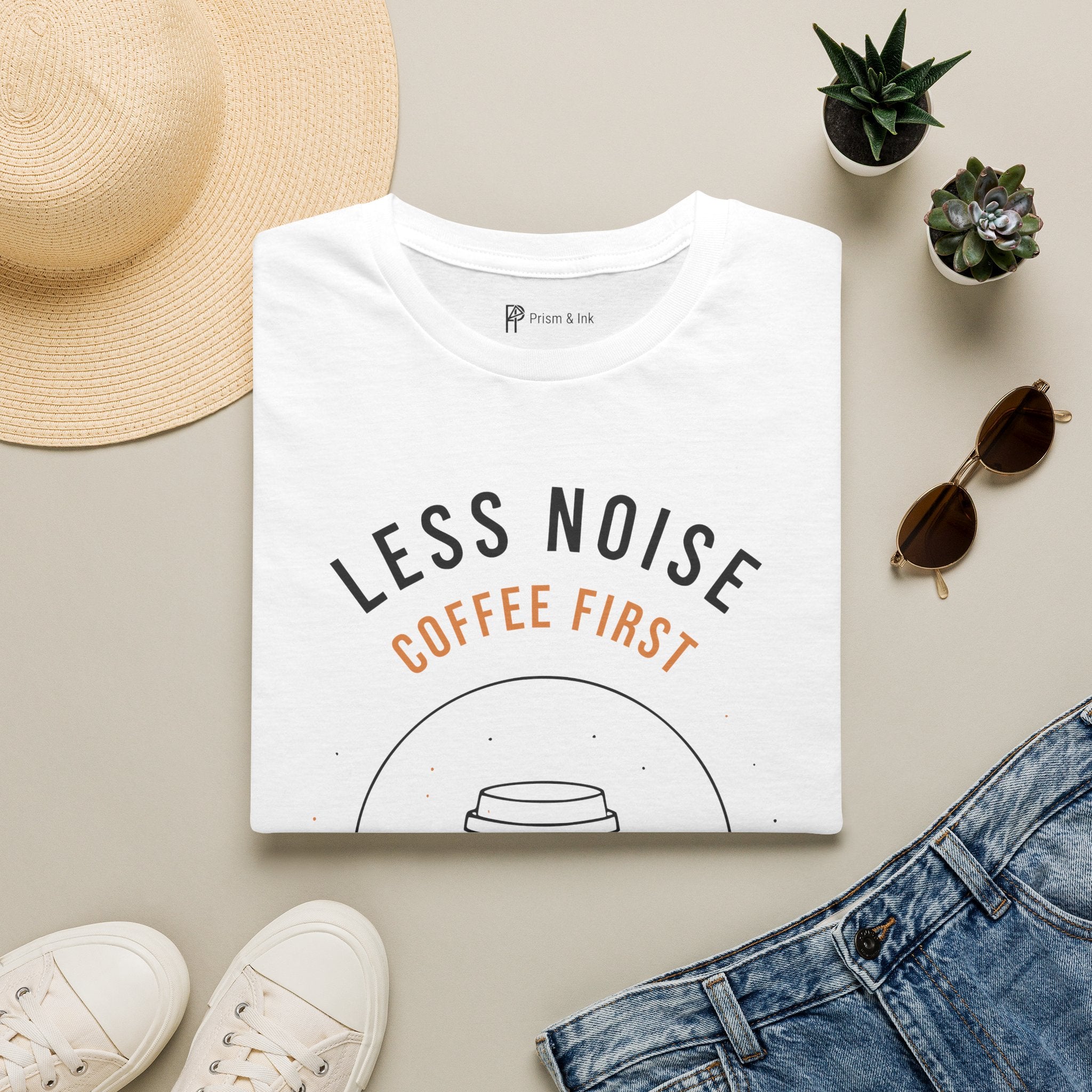 Less Noise Coffee First T-Shirt