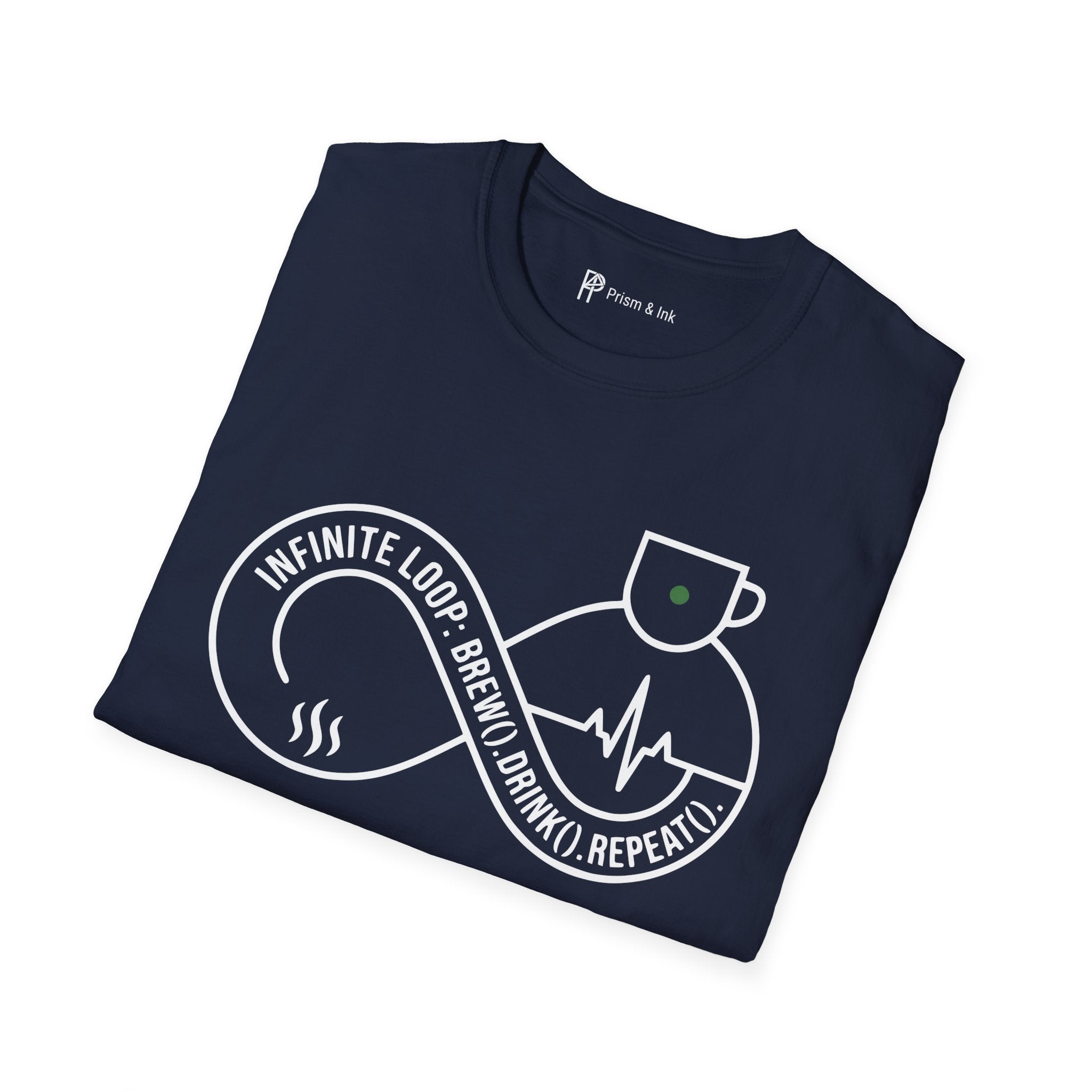 Coffee Initiated Infinite Loop Programmer T-Shirt