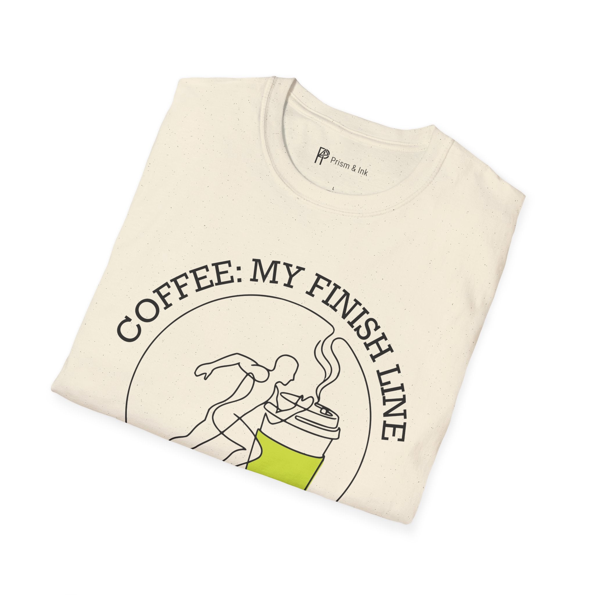 Coffee My Finish Line Running T-Shirt