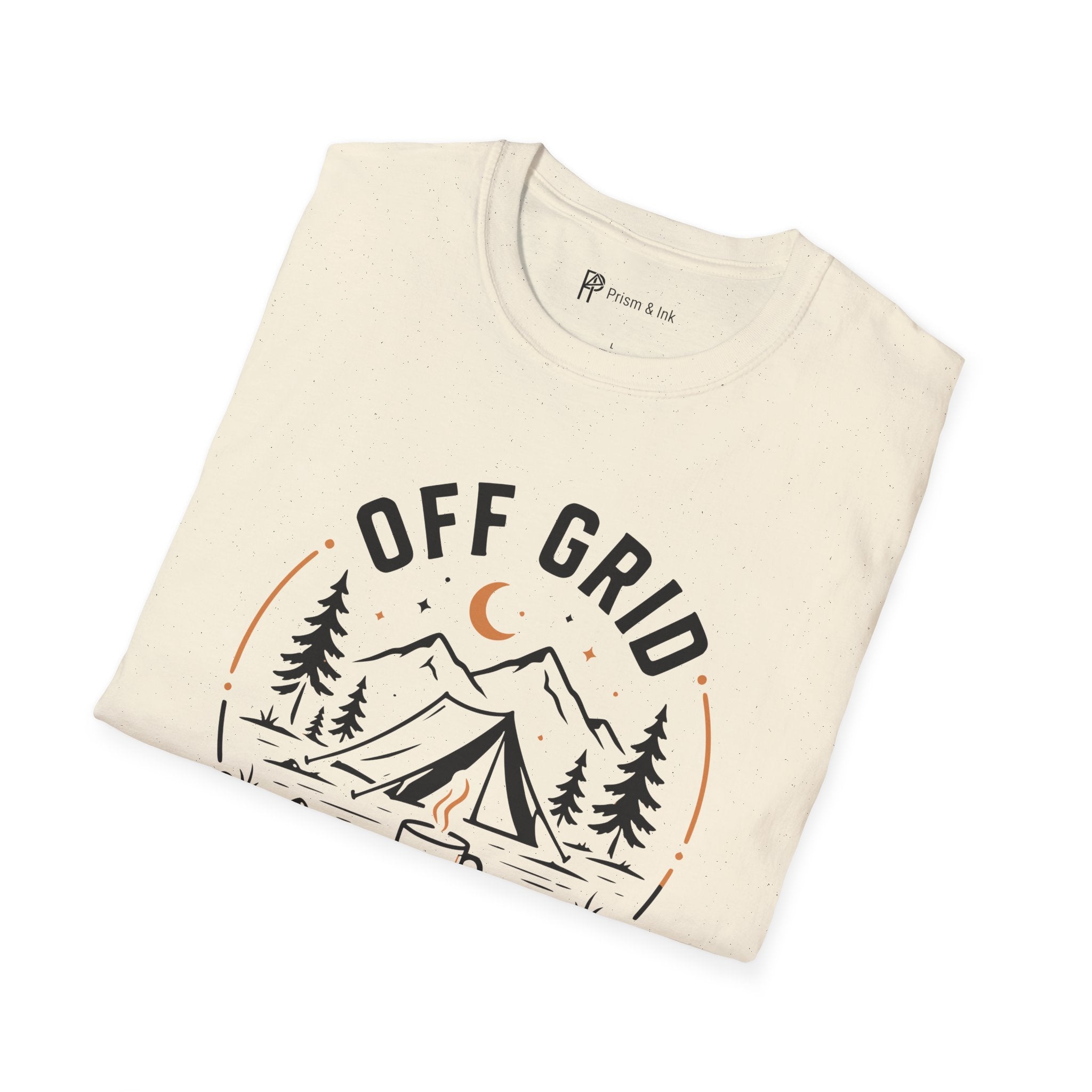 Off Grid On Purpose Camping Coffee T-Shirt