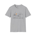 Slow Coffee Quiet Life Bonsai T-Shirt