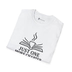 Just One More Chapter And Coffee Book Lover T-Shirt