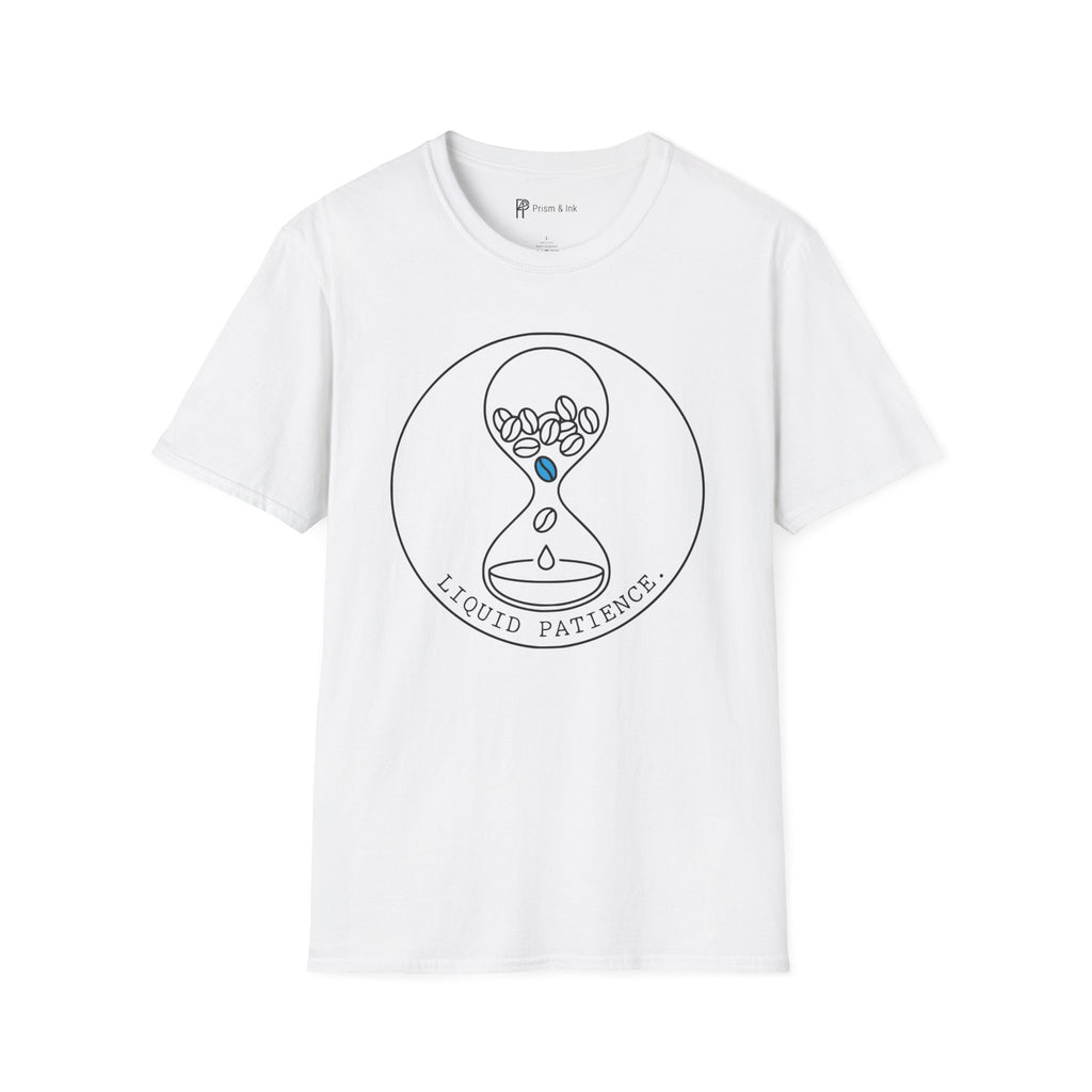 Liquid Patience Hourglass Coffee T-Shirt