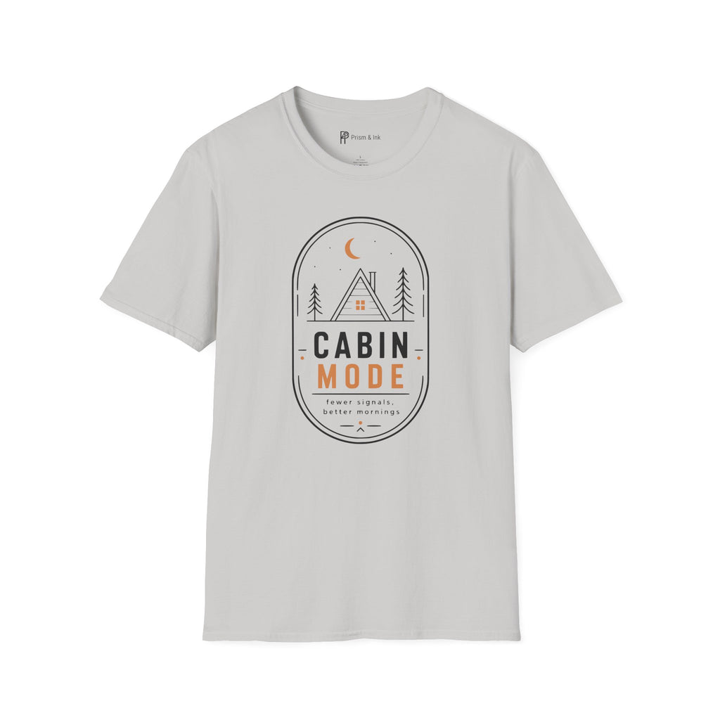 Cabin Mode Minimalist Slow Living Outdoor T-Shirt