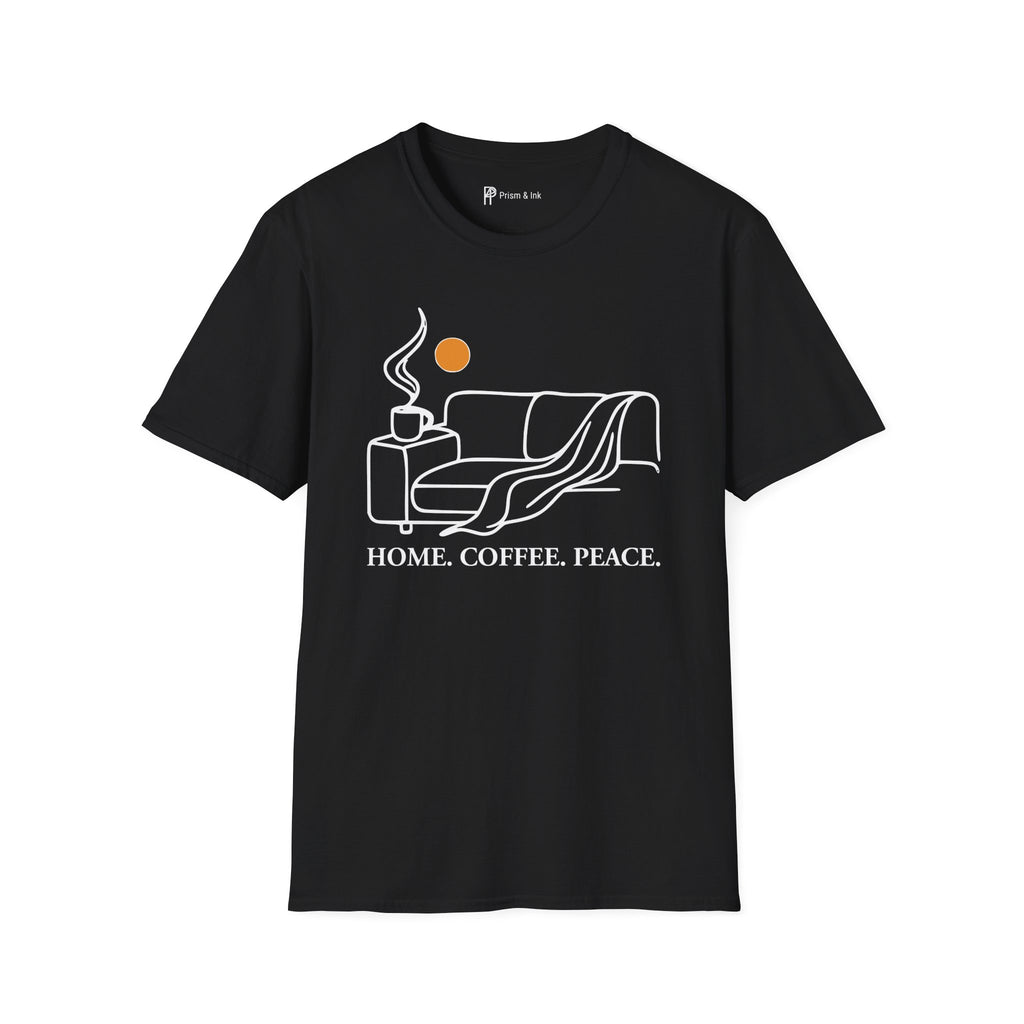 Home Coffee Peace T-Shirt