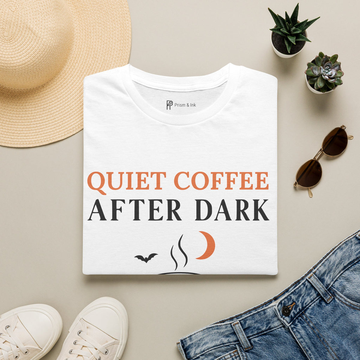 Quiet Coffee After Dark T-Shirt