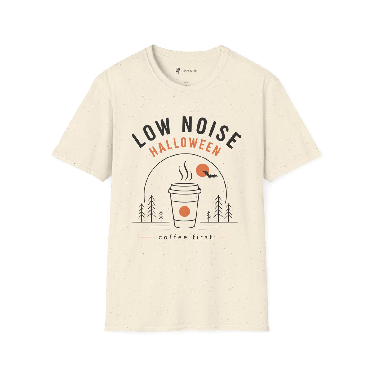 Low Noise Halloween Coffee First T-Shirt