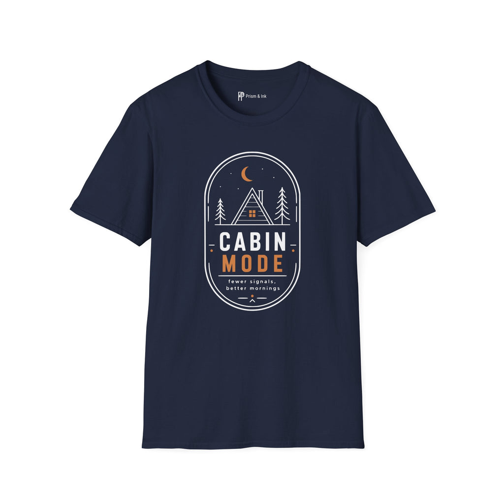 Cabin Mode Minimalist Slow Living Outdoor T-Shirt