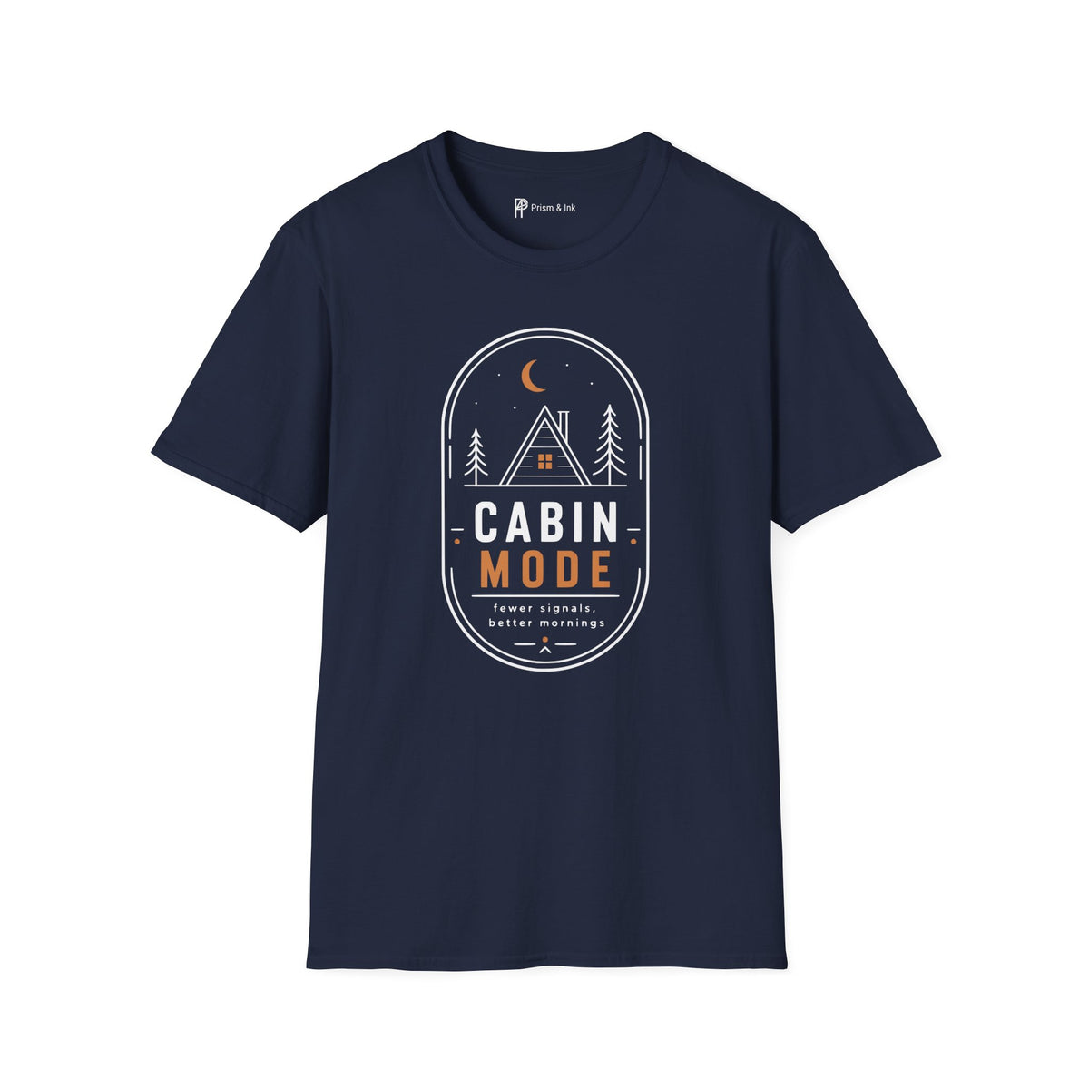 Cabin Mode Minimalist Slow Living Outdoor T-Shirt