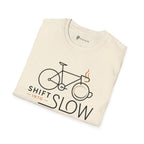 Shift Into Slow Cycling Coffee T-Shirt