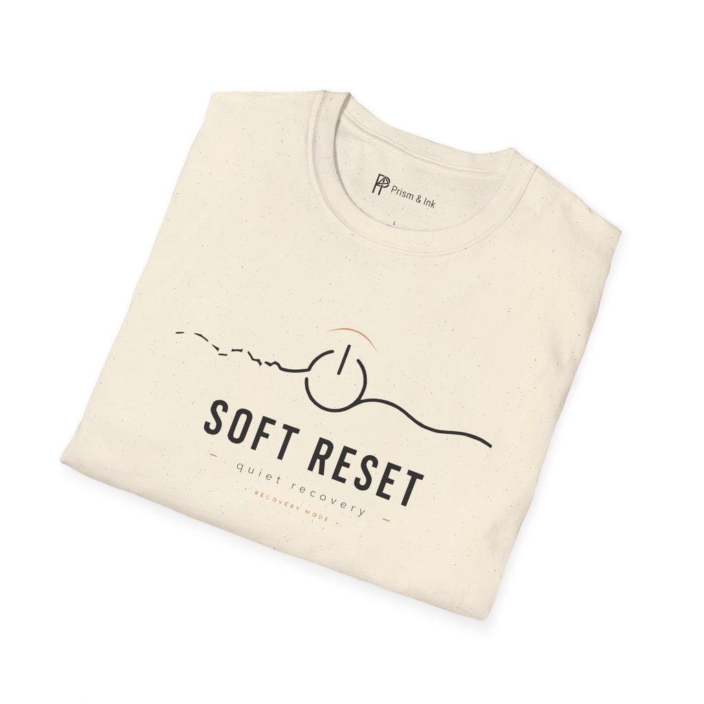 Soft Reset Quiet Recovery Minimalist T-Shirt