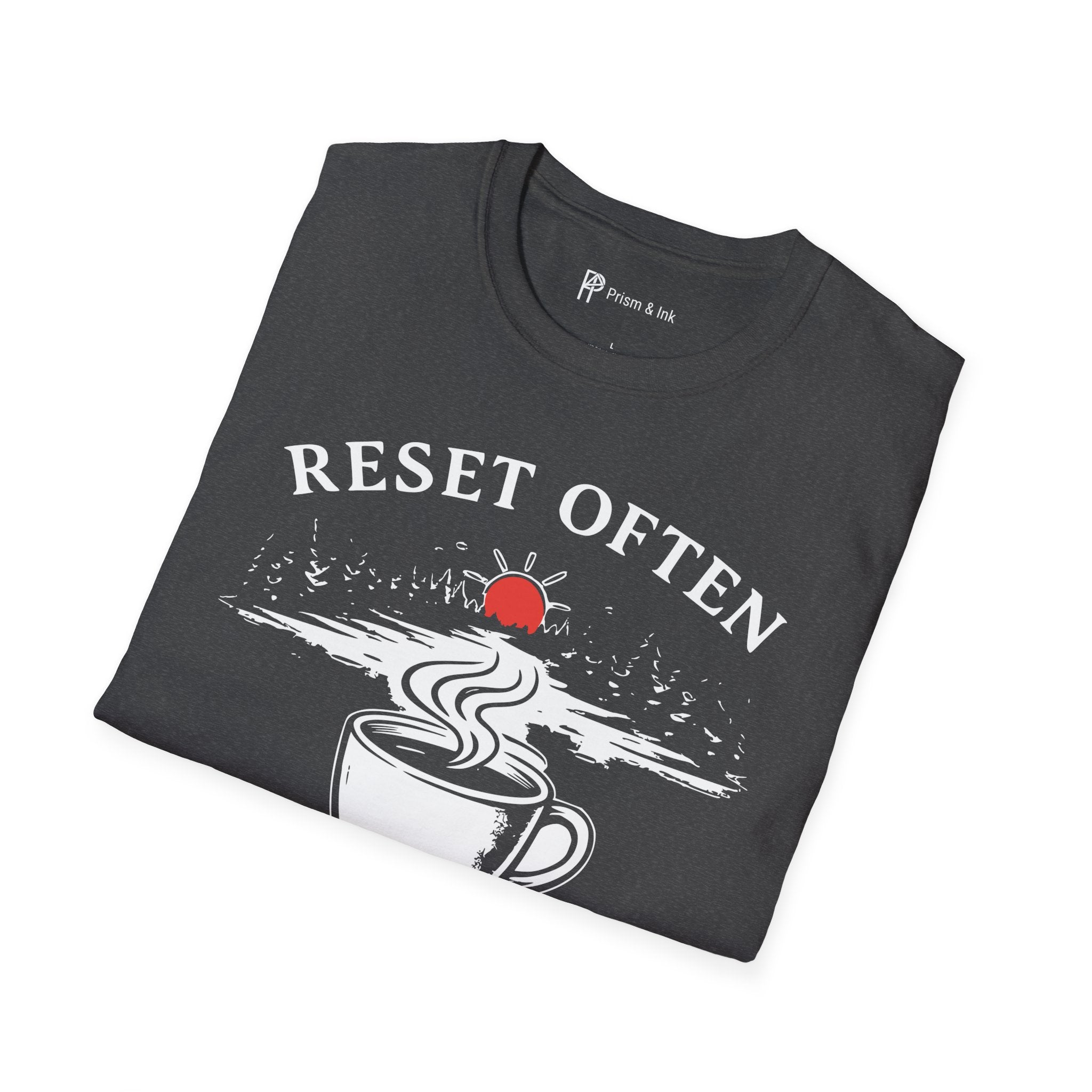 Reset Often Coffee T-Shirt