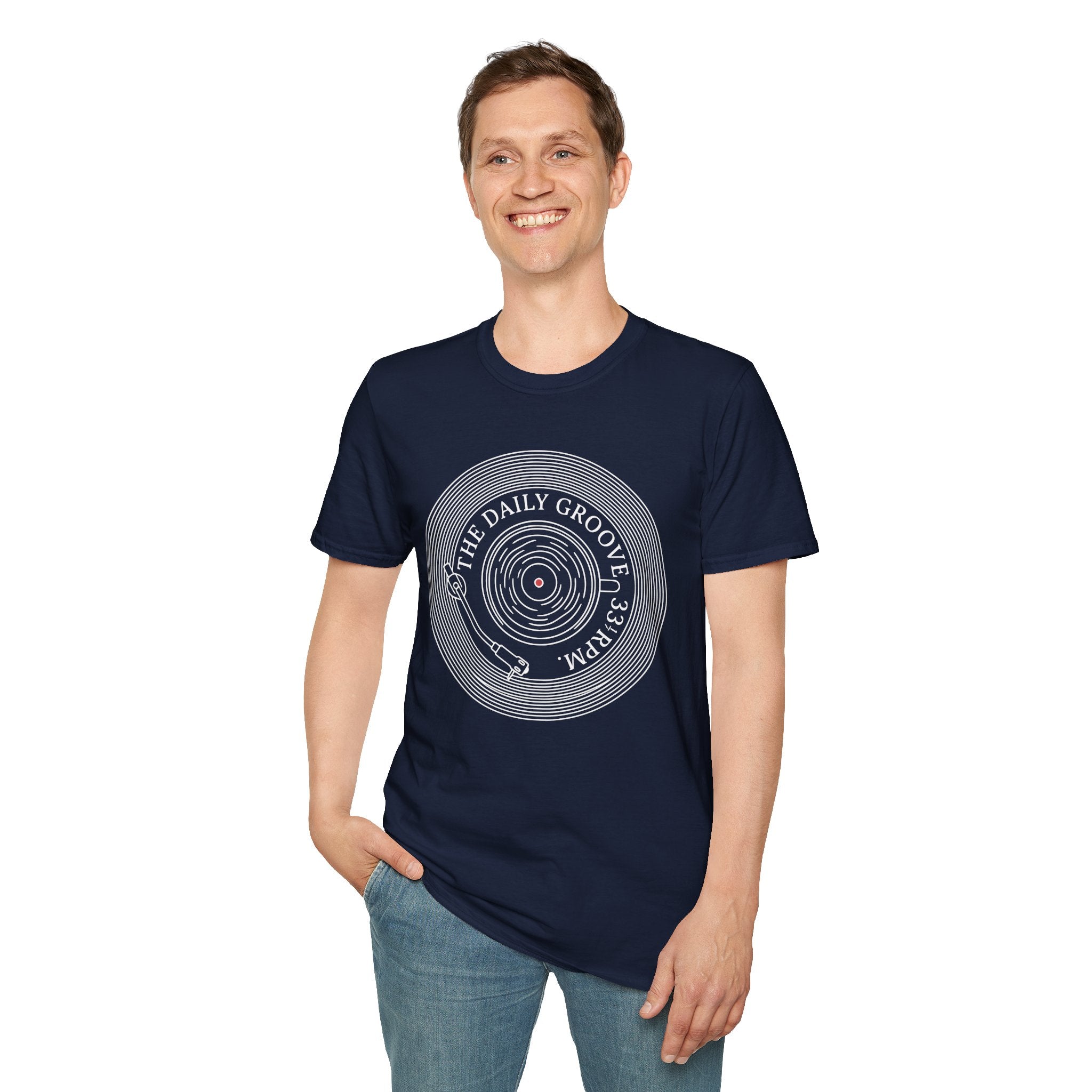 The Daily Groove Vinyl Record Coffee T-Shirt