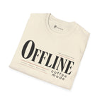 OFFLINE Coffee Mode System Reset Focus T-Shirt