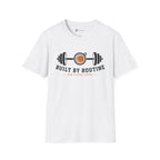 Built By Routine Strong Coffee Gym Fitness T-Shirt