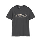 Go Somewhere Map Pin Path Coffee Travel T-Shirt