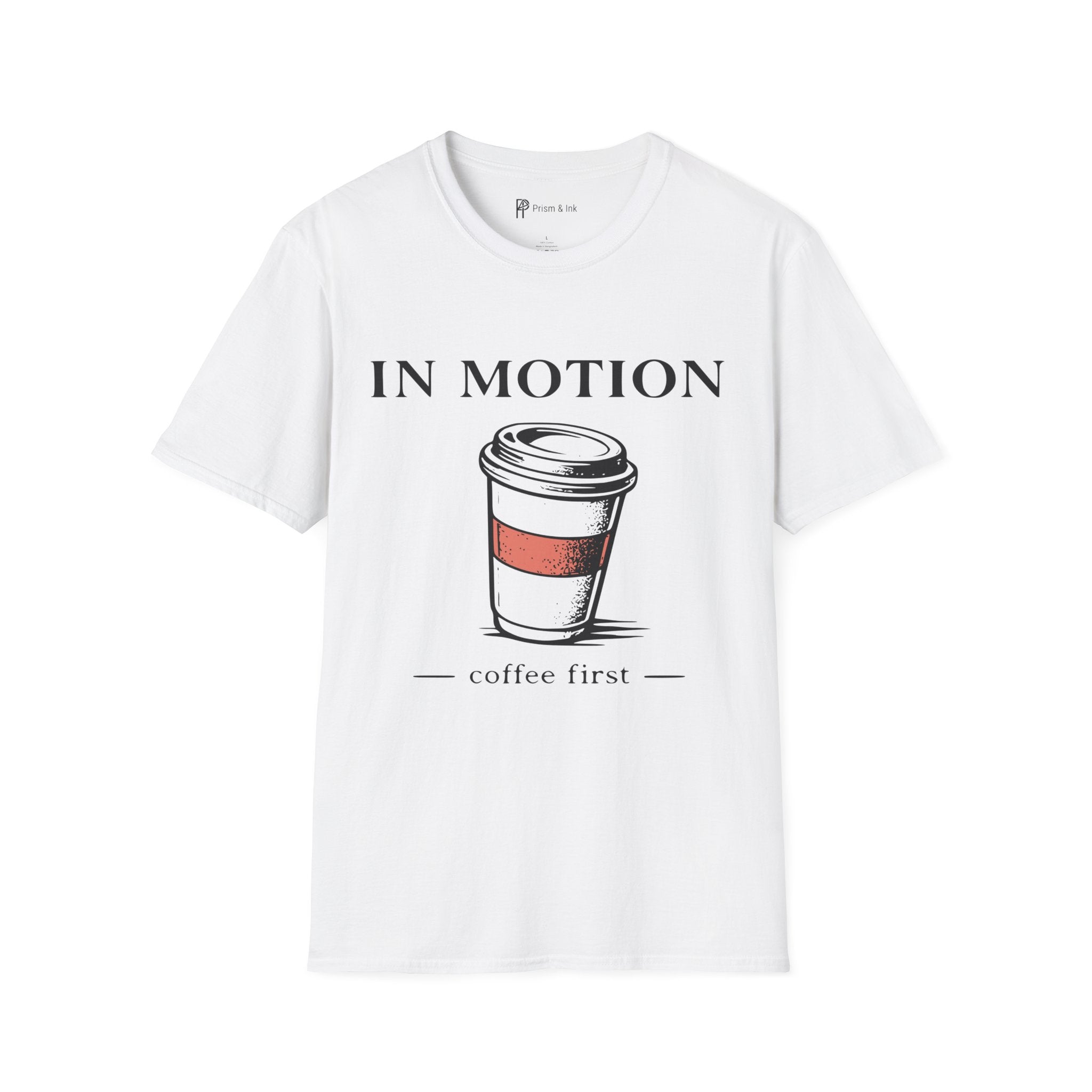 In Motion To-Go Coffee T-Shirt