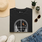 Cabin Lights Only Cat Coffee After Dark T-Shirt