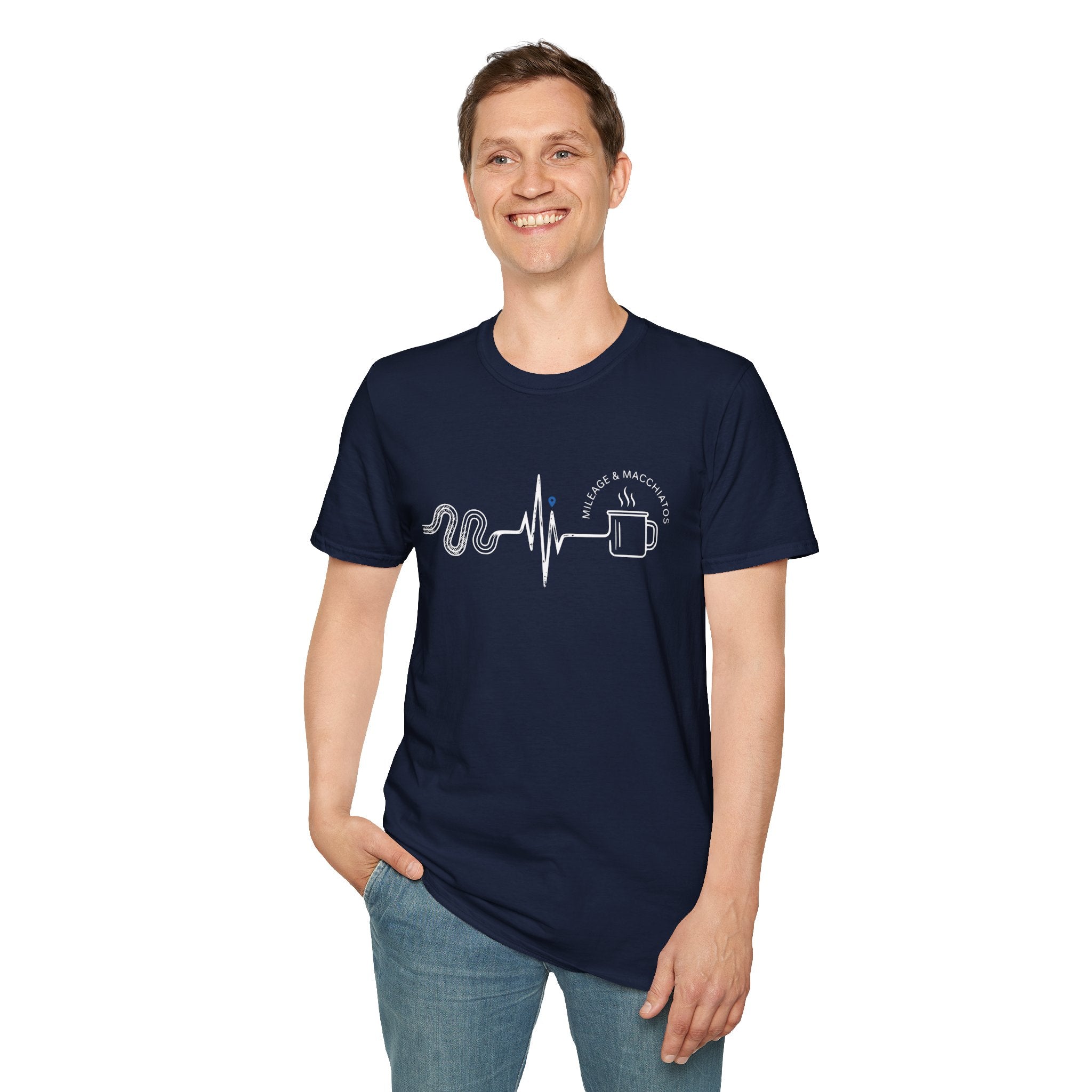 Mileage & Macchiatos Road Trip T-Shirt