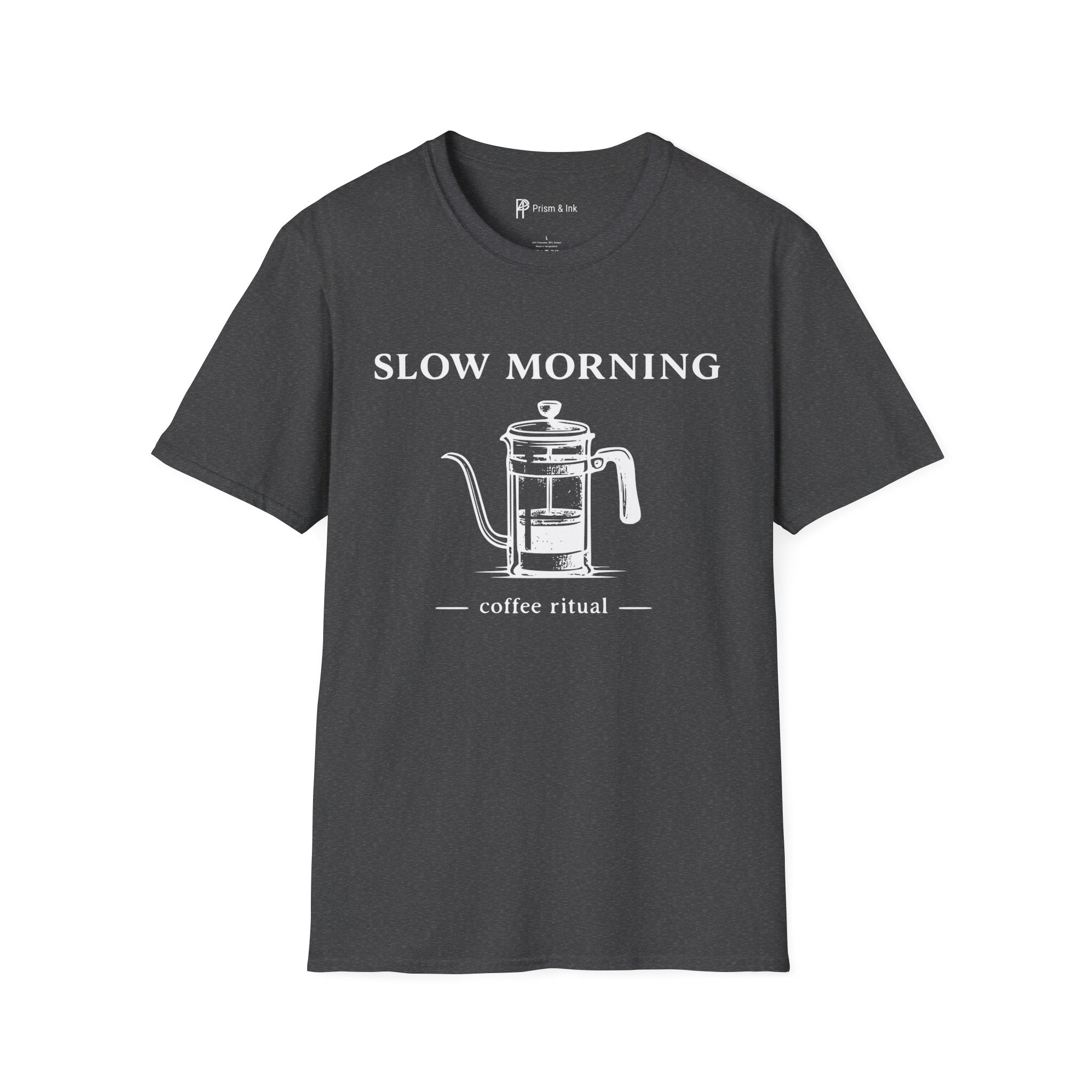 Slow Morning Coffee Ritual T-Shirt