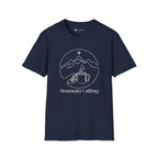 Mountain Calling Minimalist Camping Mug T-Shirt