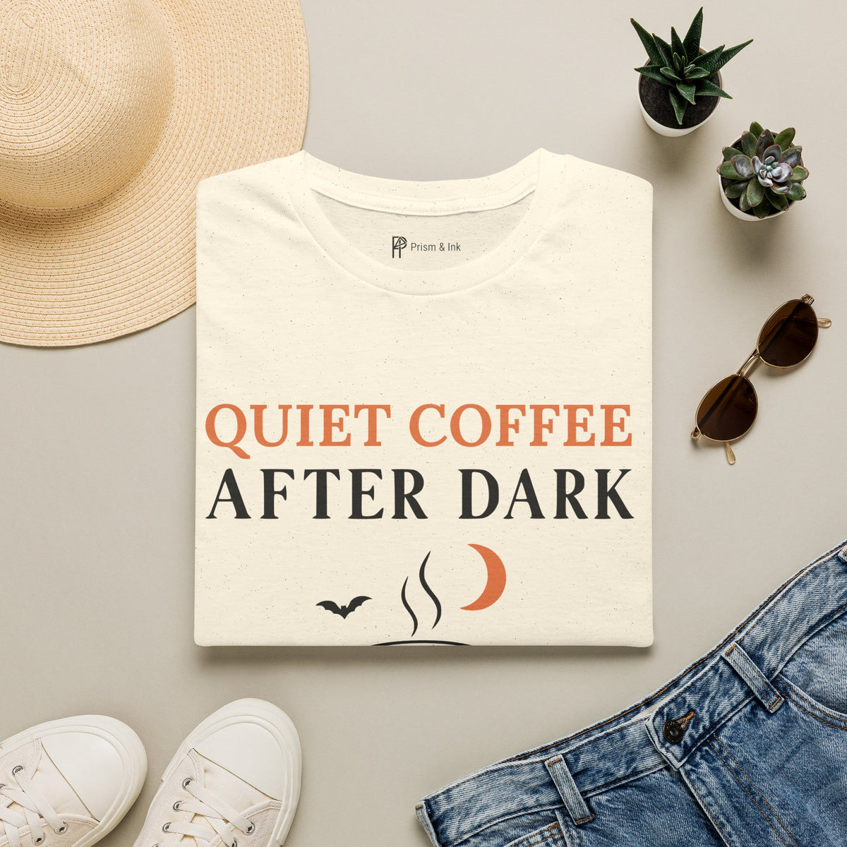 Quiet Coffee After Dark T-Shirt