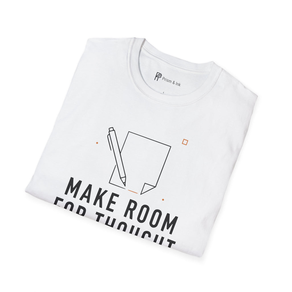 Make Room For Thought Minimalist Introvert T-Shirt