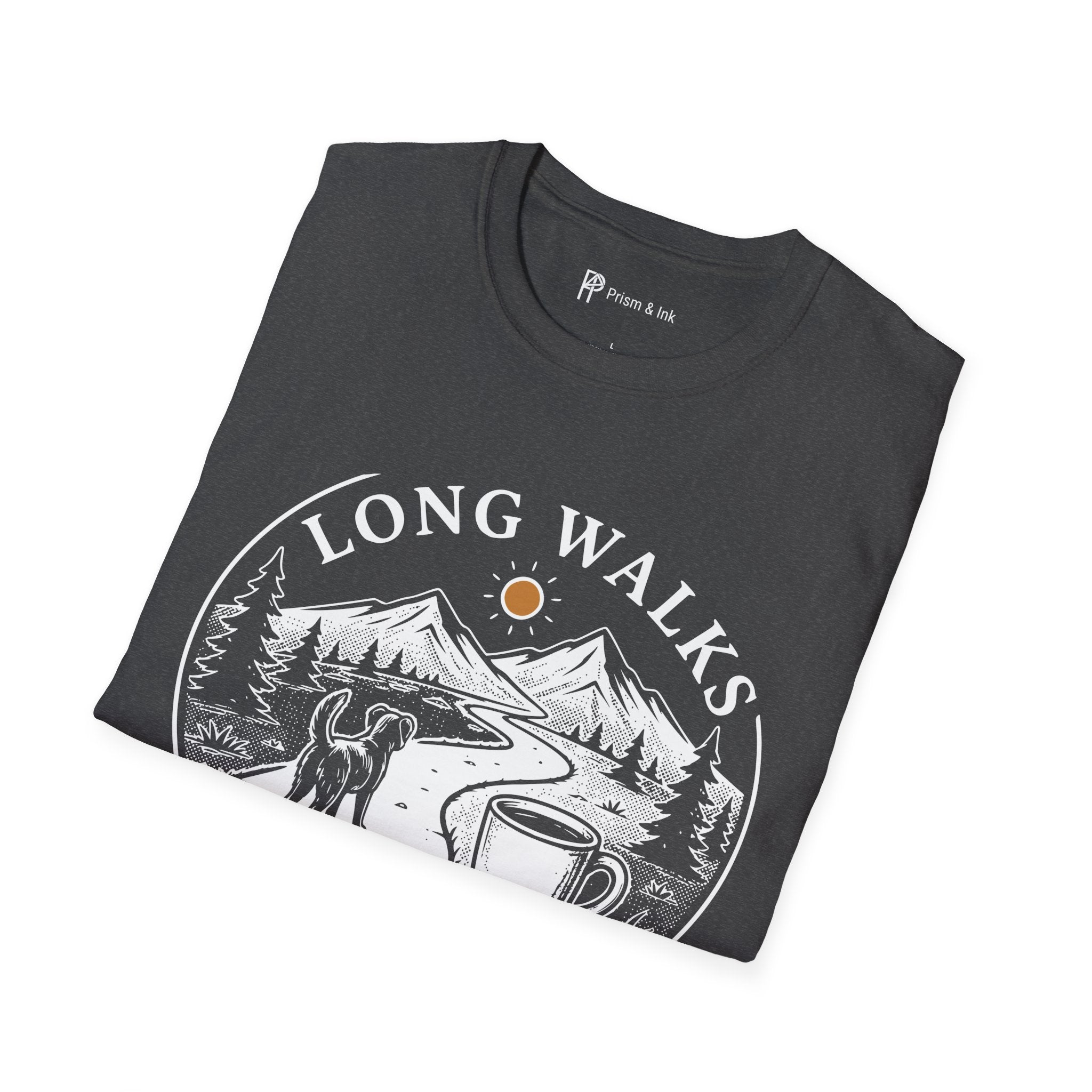 Long Walks & Good Coffee T-Shirt