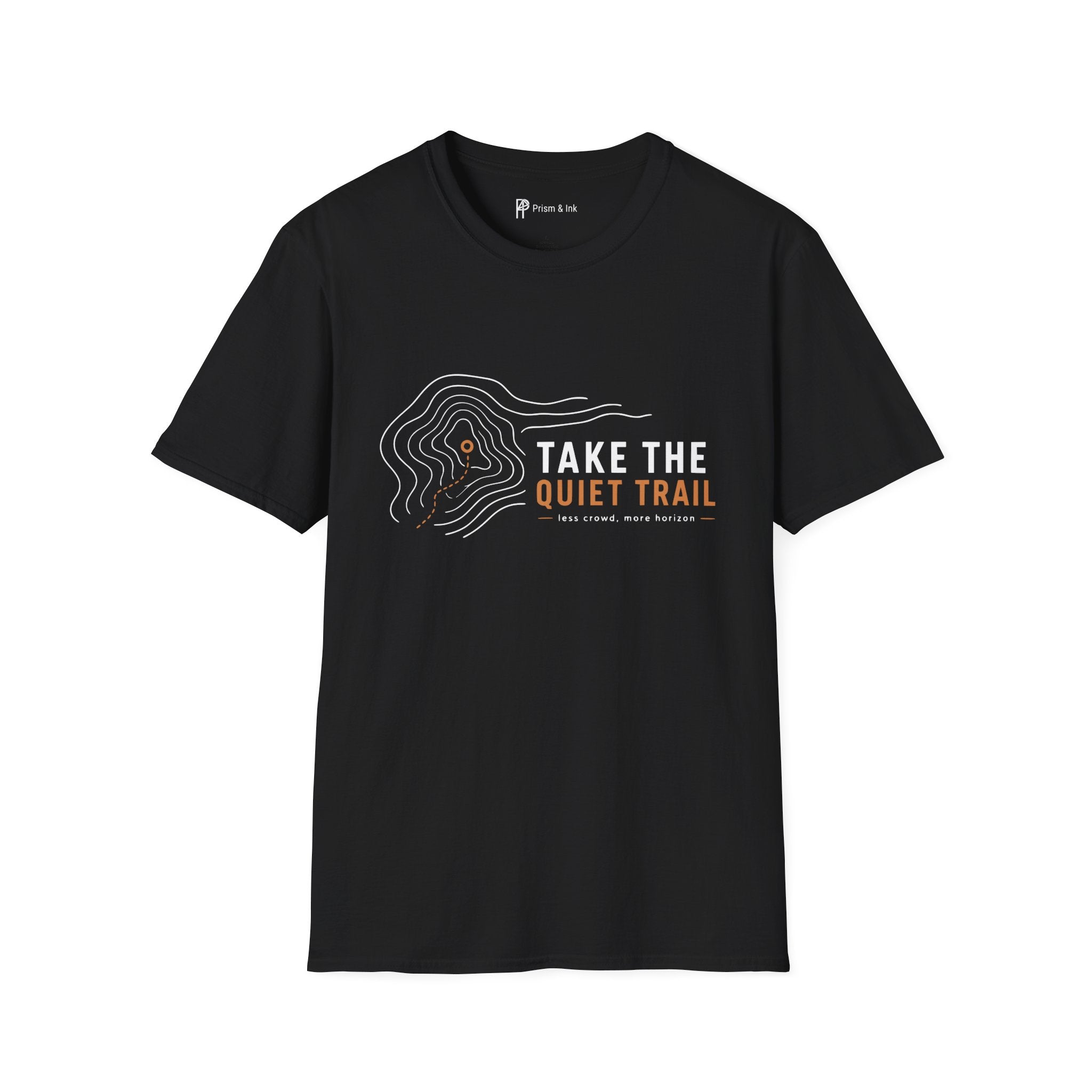 Take The Quiet Trail Minimalist Hiking T-Shirt