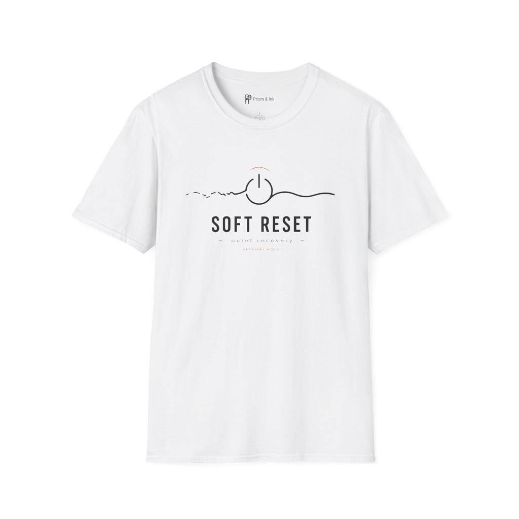 Soft Reset Quiet Recovery Minimalist T-Shirt