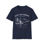 Quiet Lake Morning Cabin T-Shirt