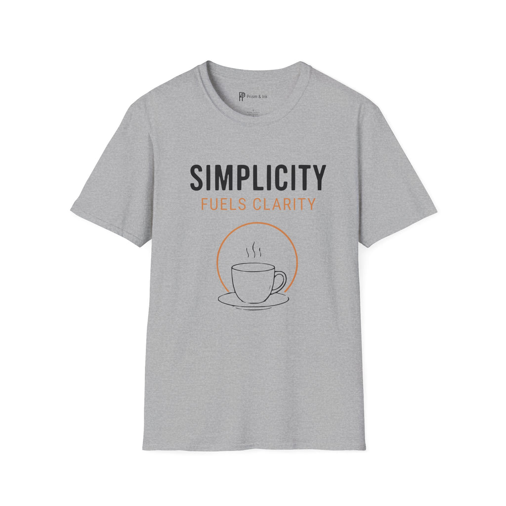 Simplicity Fuels Clarity Coffee T-Shirt