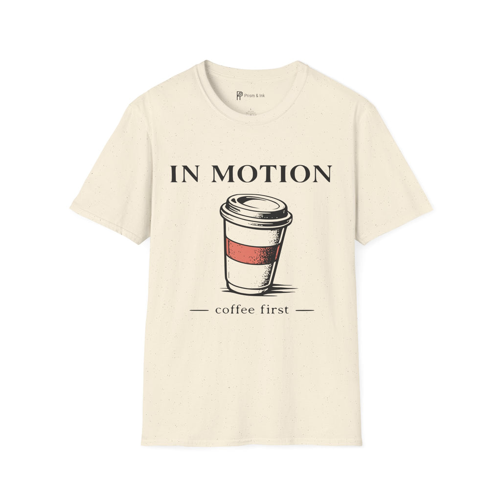 In Motion To-Go Coffee T-Shirt